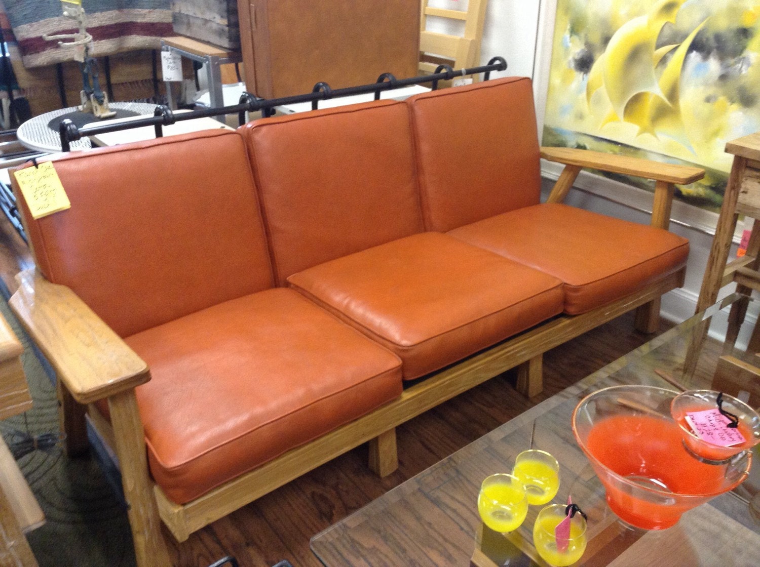 ranch oak bedroom furniture from 1950s