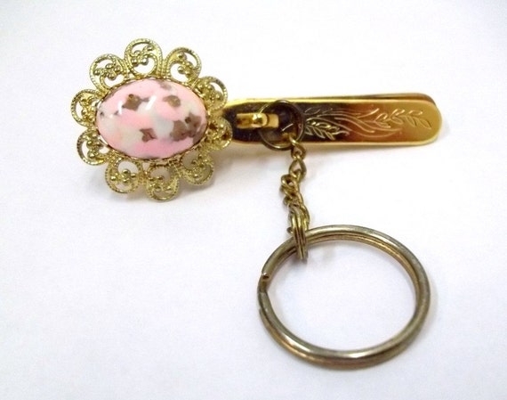 Kings Key Finder Keychain Vintage Purse Clip On Key by donDiLights