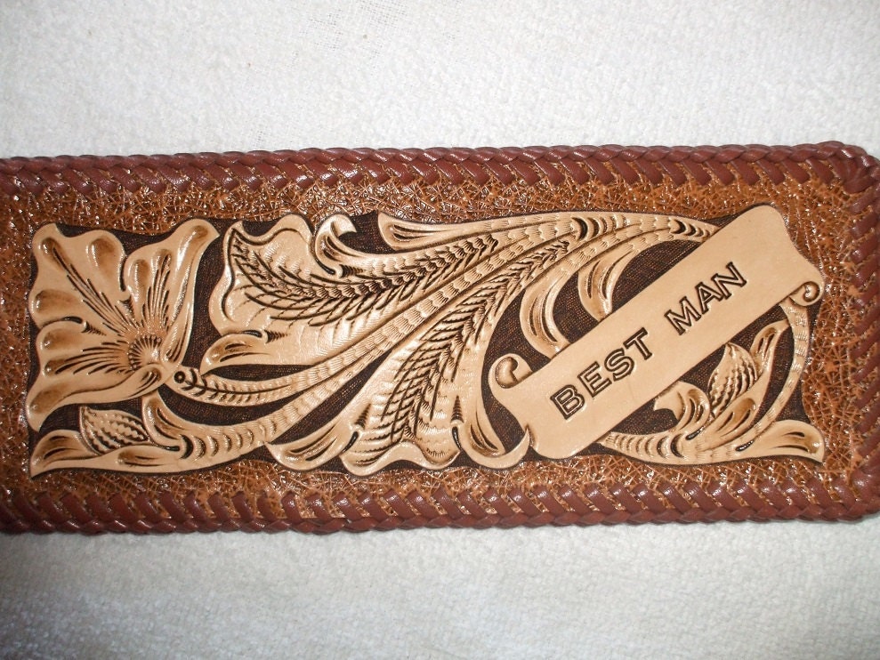 put your name here custom wallet / billfold gift for a best