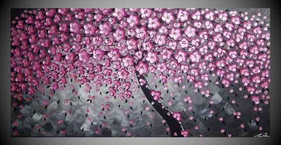 Dipinti alberi quadri astratto pittura grande arte di acrylkreativ Pittura moderna pareti