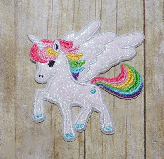 Download Unicorn Applique Embroidery Design Instant Download