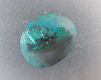 Malachite Chrysocolla freeform Cabochon