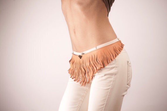 Uniquely handcrafted leather belt women fashion summer festival