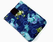Hand Crafted Tablet Case From Licensed Monsters University Fabric/Case for  iPad, Kindle Fire HDX, iPad Mini, iPad Air, Samsung Galaxy Tab