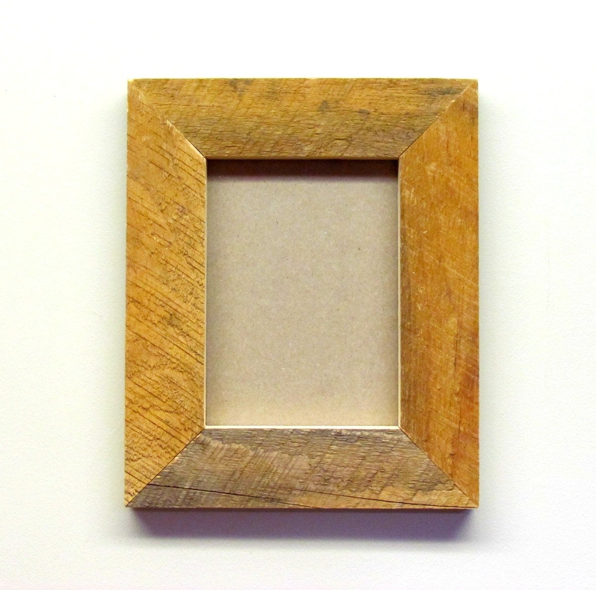 Barnwood Rustic Picture Frame 5x7 Frame Rough Cut by Woodticks