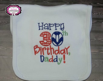 happy 30th birthday daddy t shirt