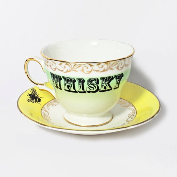 whiskey and a teacup