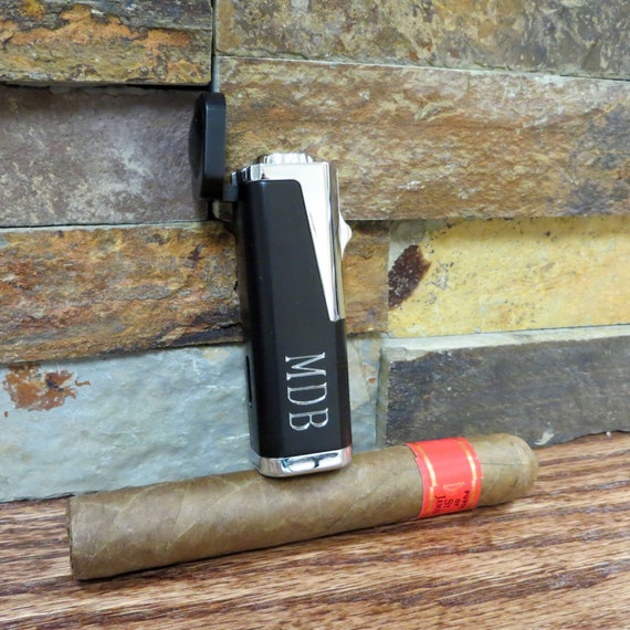 Personalized Triple Torch Cigar Lighter Gifts for Men