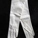 Long White Gloves Leather Kid Bridal Gloves Wedding Vintage Size 7 1/2
