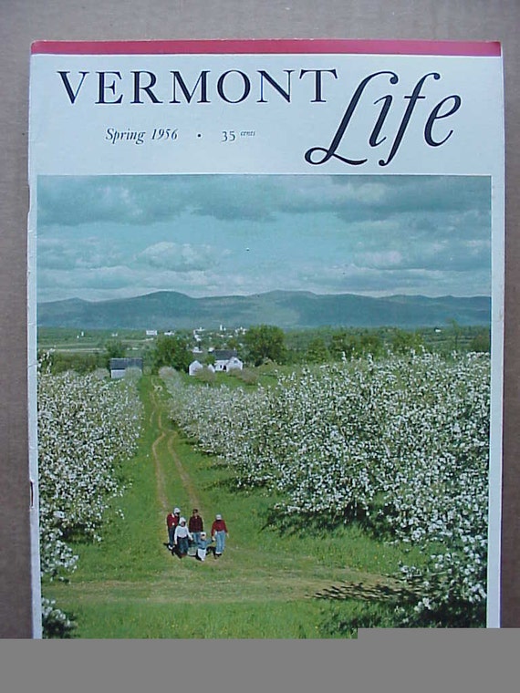 Spring 1956 Vermont Life Magazine by vintagemagazinesinVT on Etsy