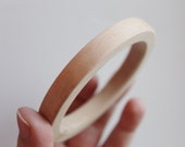 10 mm Wooden bracelet unfinished round - natural eco friendly GA10A