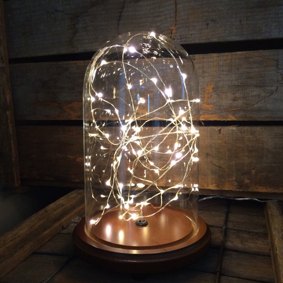 Starry Night Snow Globe Glass Dome Accent Lamp by Stonehill