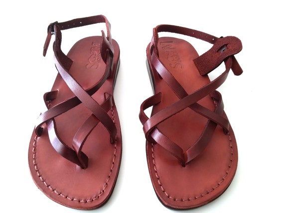 SALE ! New Leather Sandals VENICE Women's Shoes Thongs Flip Flops Flats ...