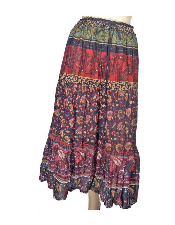 Crinkle Broomstick Skirt 62