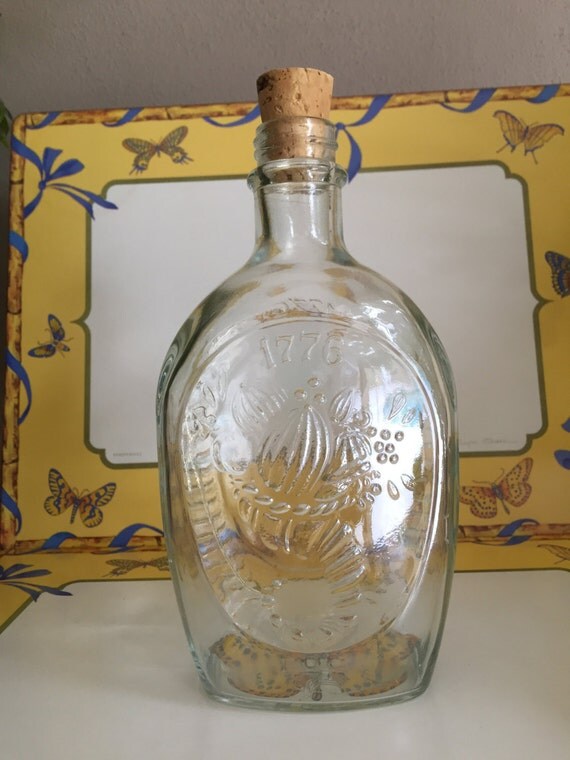 Vintage Pancake Syrup Bottle 1976 by BallyClareCottage on Etsy