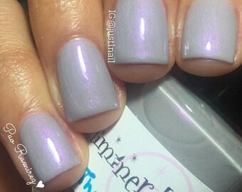 Thunderstorm handmade artisan nail polish