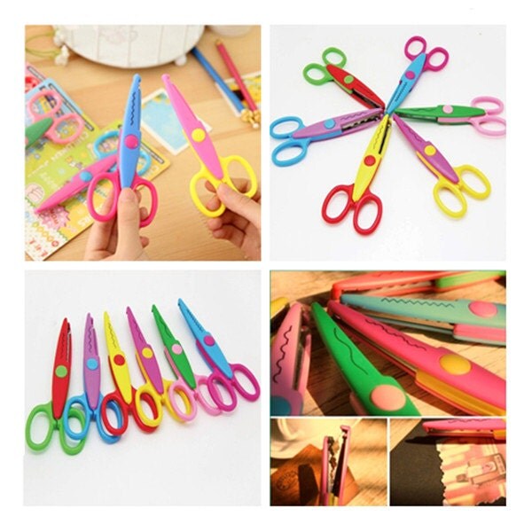 6 x Design Decorative Edge Craft Scissors DIY for by CraftKingsinc