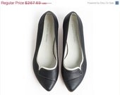 PRE ORDER 15% off Ninna black, black shoes, Leather shoes, Leather Flats, Handmade shoes