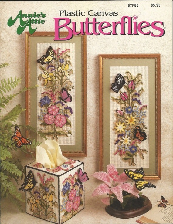 Plastic Canvas BUTTERFLIES PATTERN BOOK by EveryPicTellsAStory