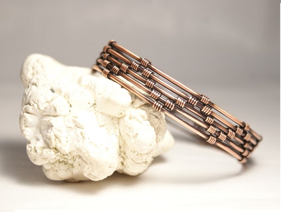 Copper bracelet,Wire Wrapped bracelet,Wire wrapped copper bracelet,Wire wrapped jewelry handmade,Copper jewelry