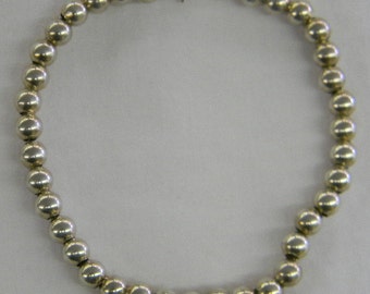 Sterling Silver 925 Adorable Bead Bracelet, 7" Long #6200