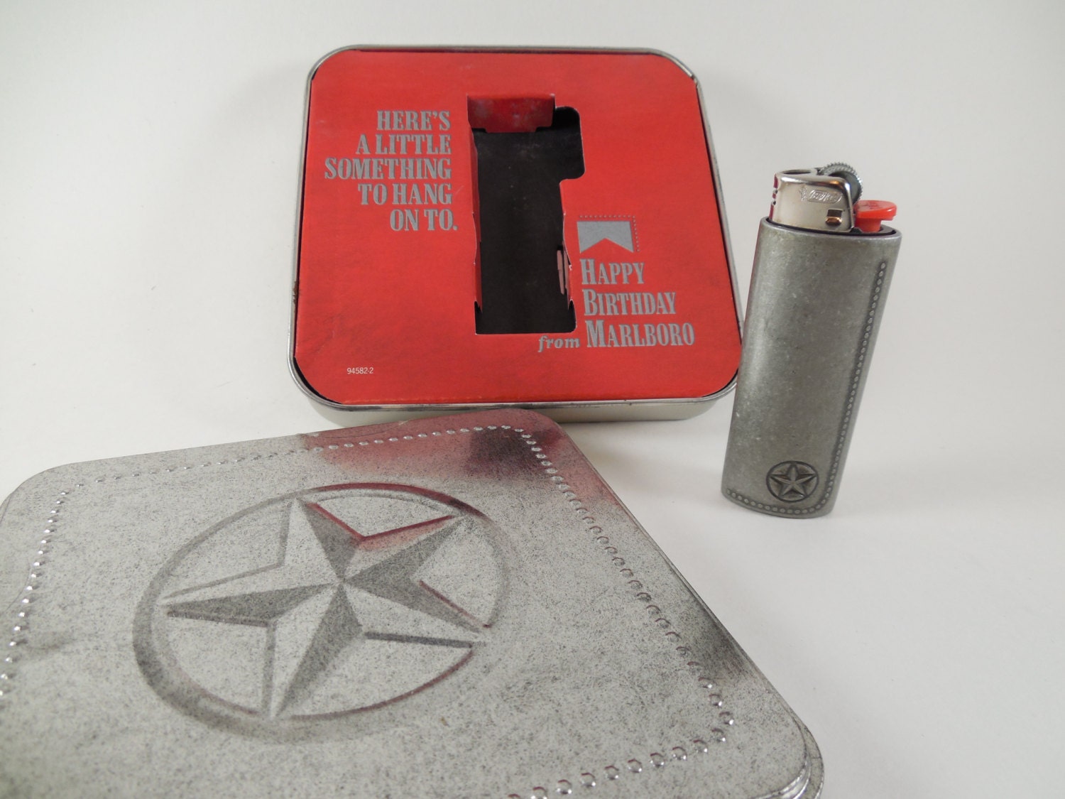 Vintage Marlboro Lighter Case Marlboro Bic Lighter Cover Case