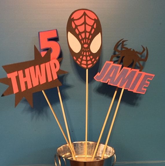 SPIDERMAN Super Hero Comic Book Centerpieces
