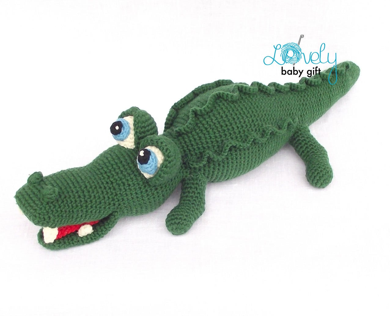 Amigurumi Pattern Alligator Crocodile Crochet Pattern