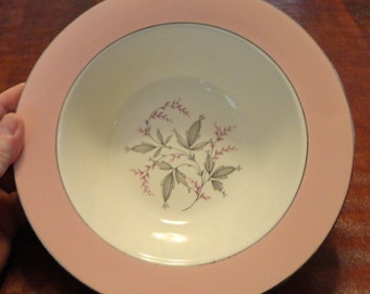 HOMER LAUGHLIN 9 5/8" Serving Bowl Cavalier Eggshell - Made in the USA