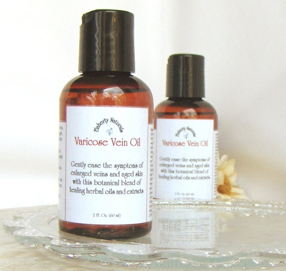 Varicose Vein Oil natural leg oil for varicose by FlahertyNaturals