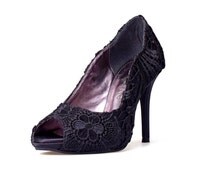 black high heel shoes for wedding
