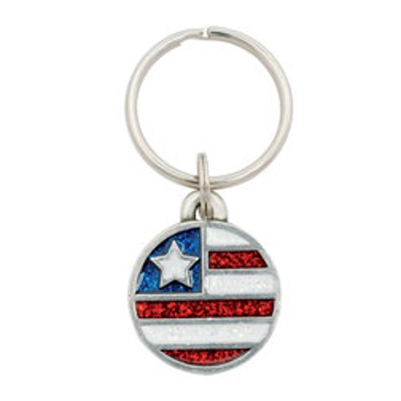 Flag Keychain by BobSiemonDesigns on Etsy