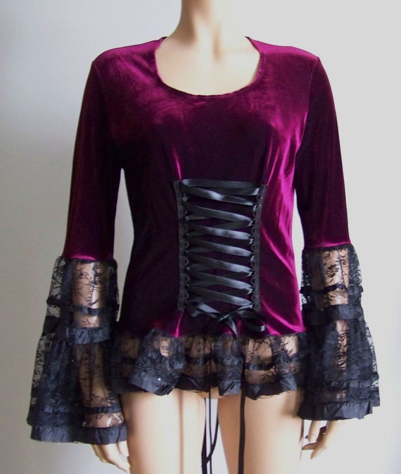 vampire blouse