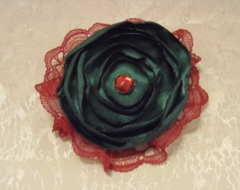 Green Lollipop Hair clip