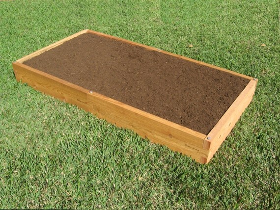 3x6 Cedar Raised Garden Bed