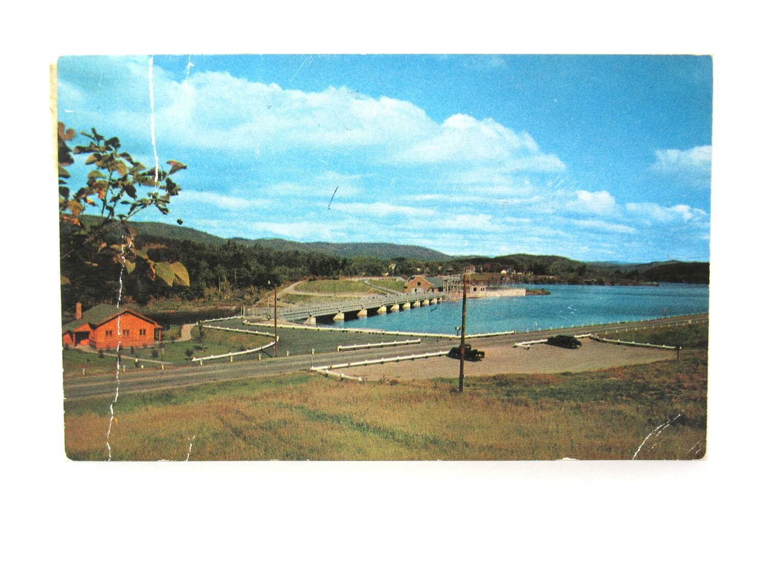Vermont Postcard Wilder Dam Hydro Electric Station Post Cards