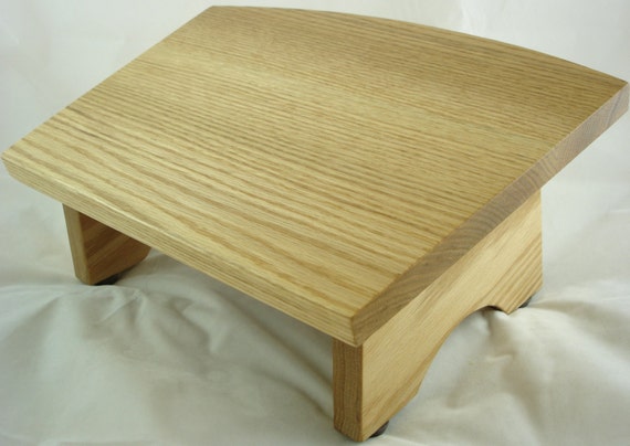 Wooden Nursing foot stool footrest footstool wood ergonomic