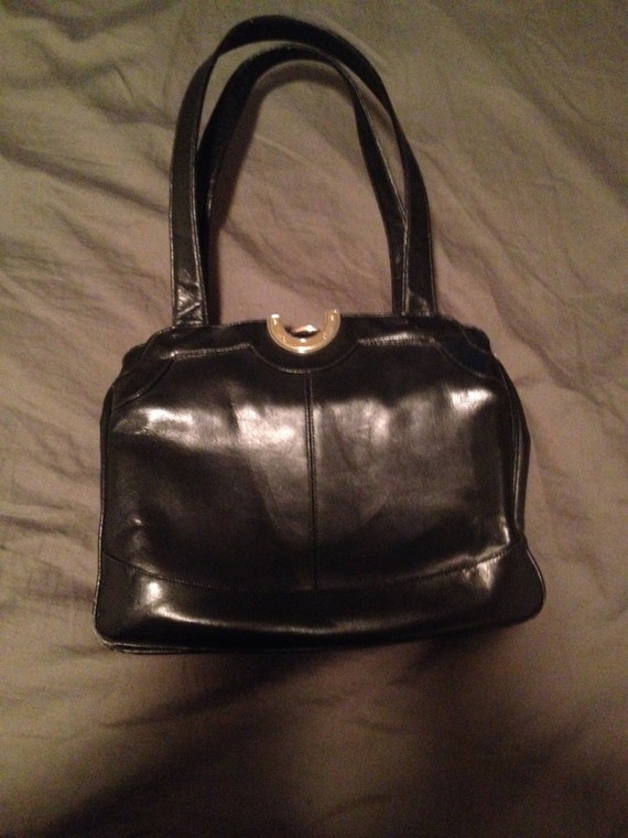 Vintage Black Handbag by DaydreamVintage77 on Etsy