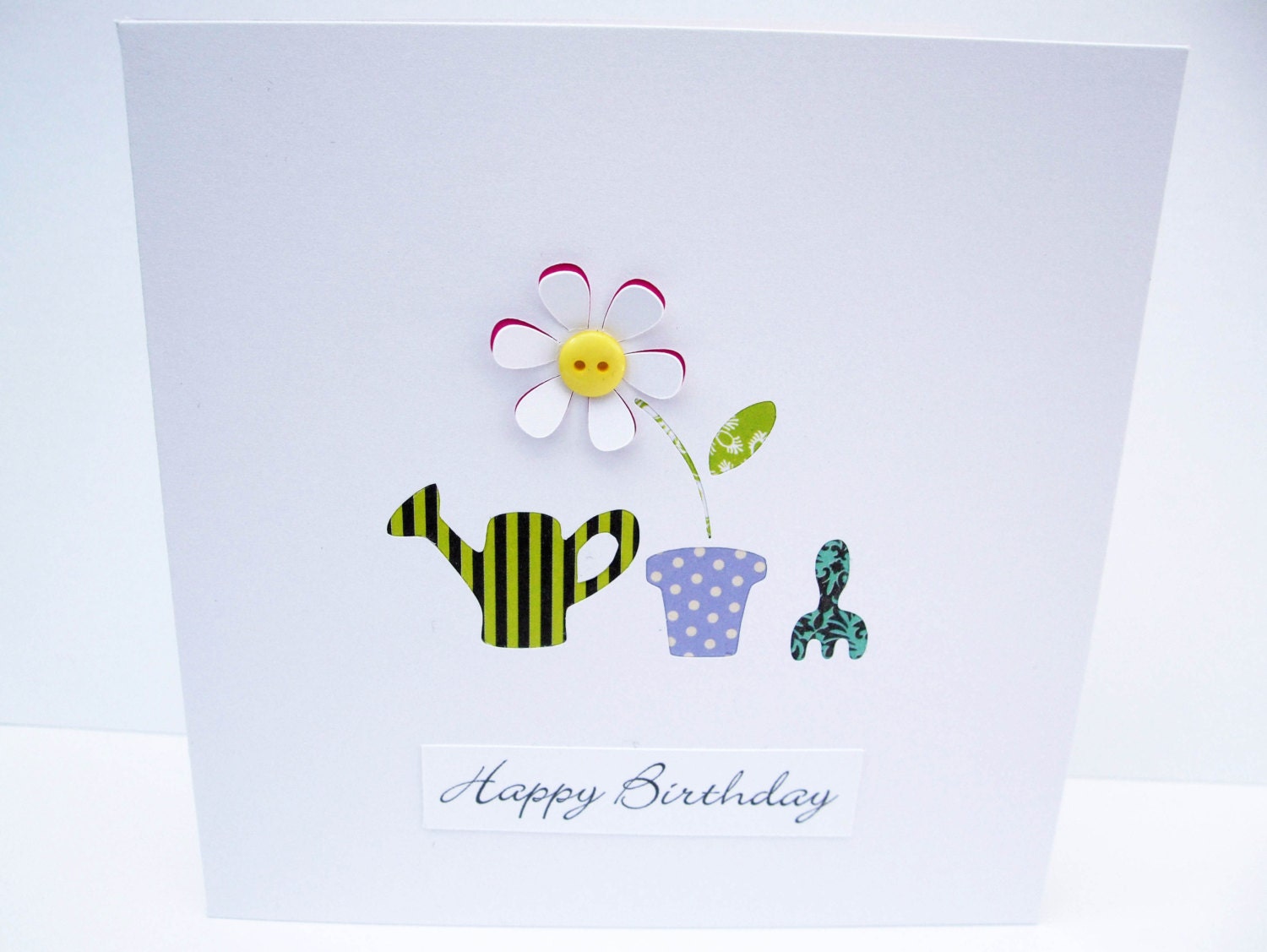 Gardening Birthday Card Card for a Gardener Gardening