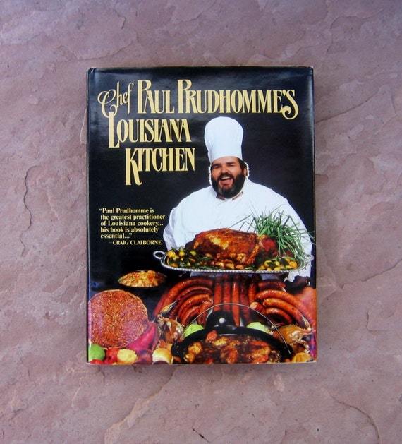 Chef Paul Prudhomme's Louisiana Kitchen vintage cookbook