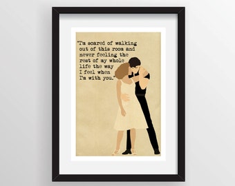 Dirty Dancing (Romantic Movie Quotes) - Minimalist Poster Print ...