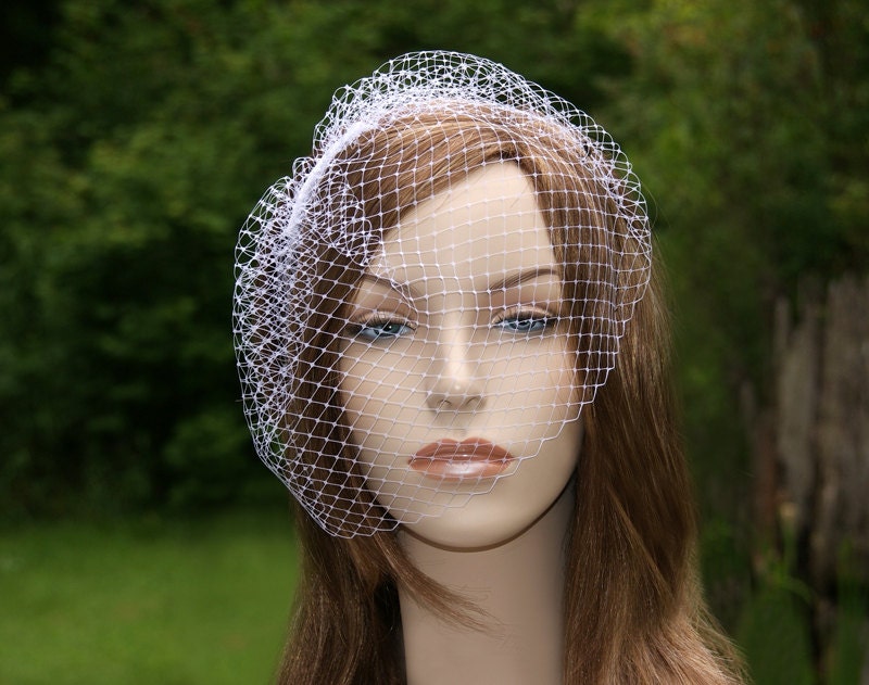 Bird Cage Veil Bridal Birdcage Veil Wedding by BridalEnchantment