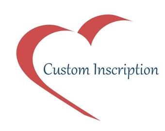 Custom Inscription, Personalized Jewelry, Customized Jewelry