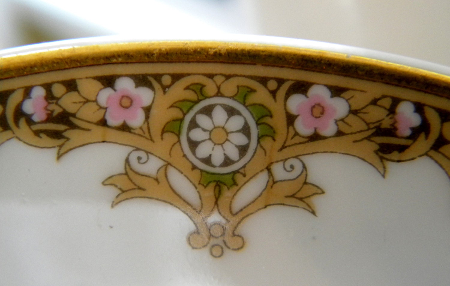 1920 Limoges France Vignaud Fine China Set Of 6 Bowls Made For Bamberger s NJ Haute Juice