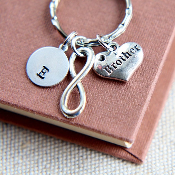 Brother Keychain Brother Keyring Infinity by JKWaccessories
