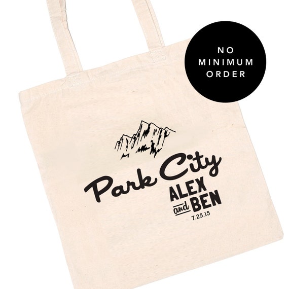 Personalized: Personalized Tote Bags No Minimum Order