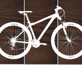 Bike Wall Art road bike / street bike wall art / bicycle screen print / Bike Wall Art road bike / street bike wall art / bicycle screen print /