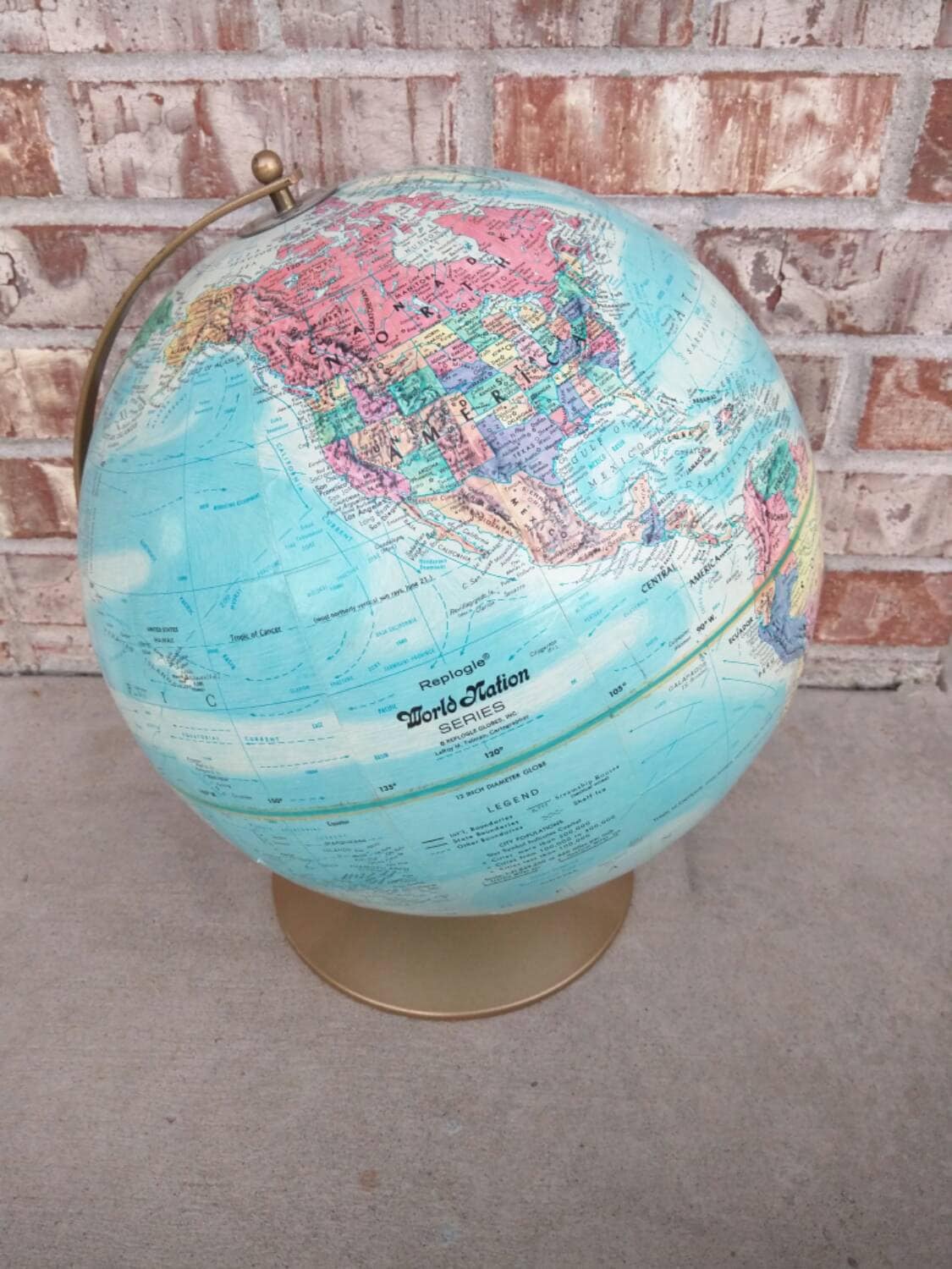 Reserved Replogle World Nation Series 12 inch Globe by RetroRetake