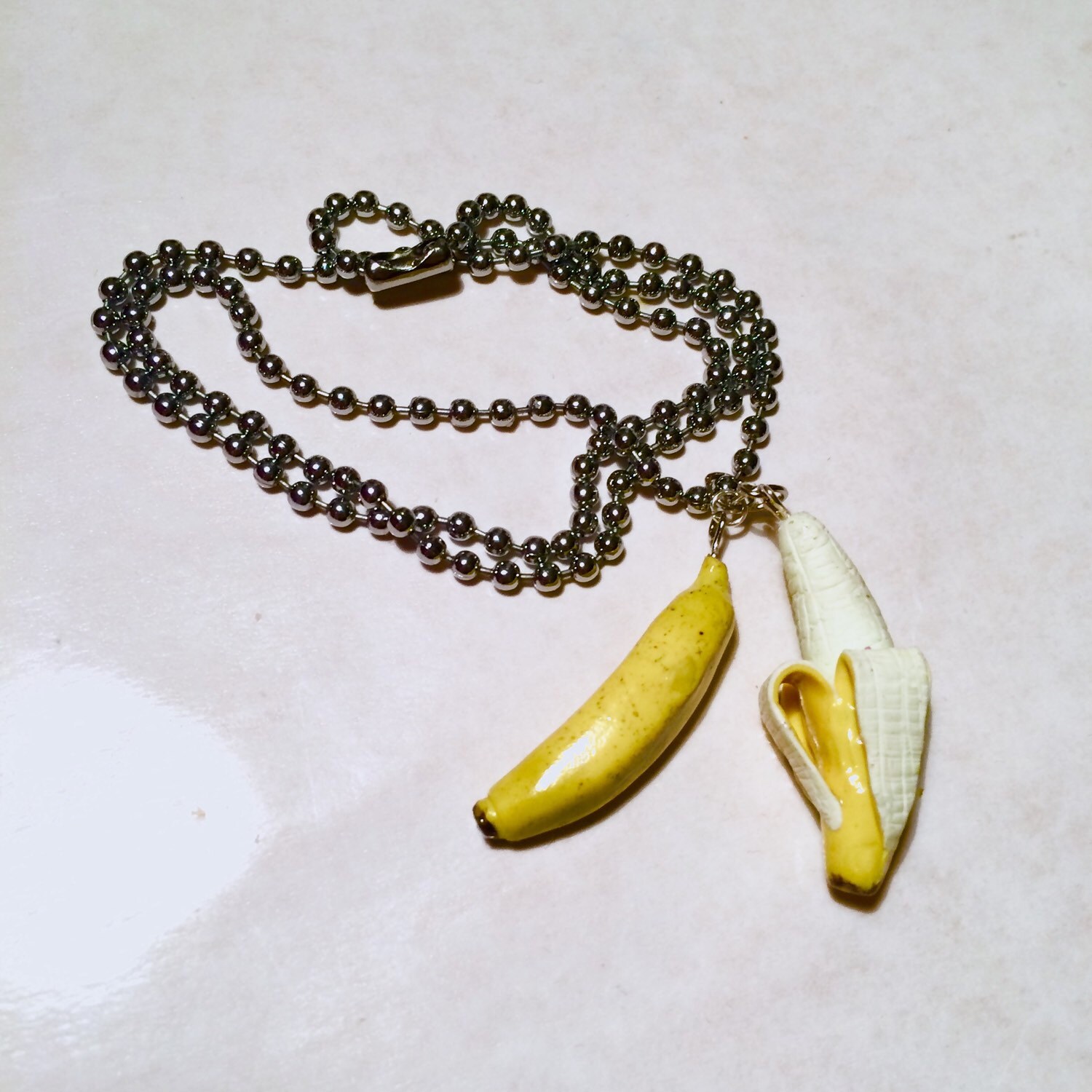 Handmade Banana necklace