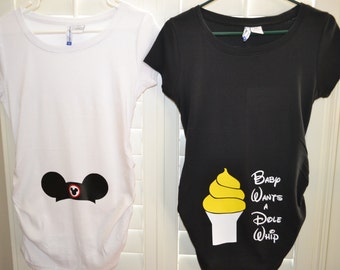 etsy disney maternity shirts